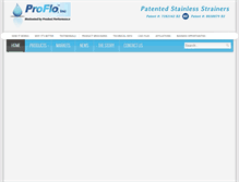 Tablet Screenshot of profloinc.com